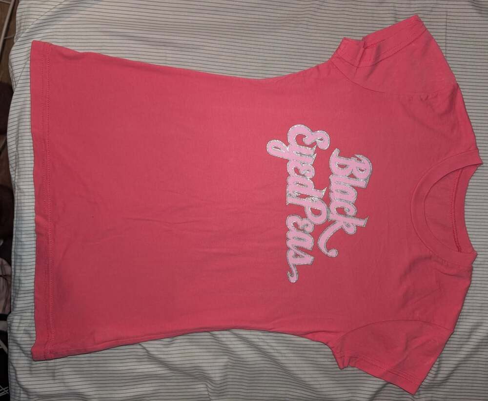 Black Eyed Peas Pink Graphic T-Shirt